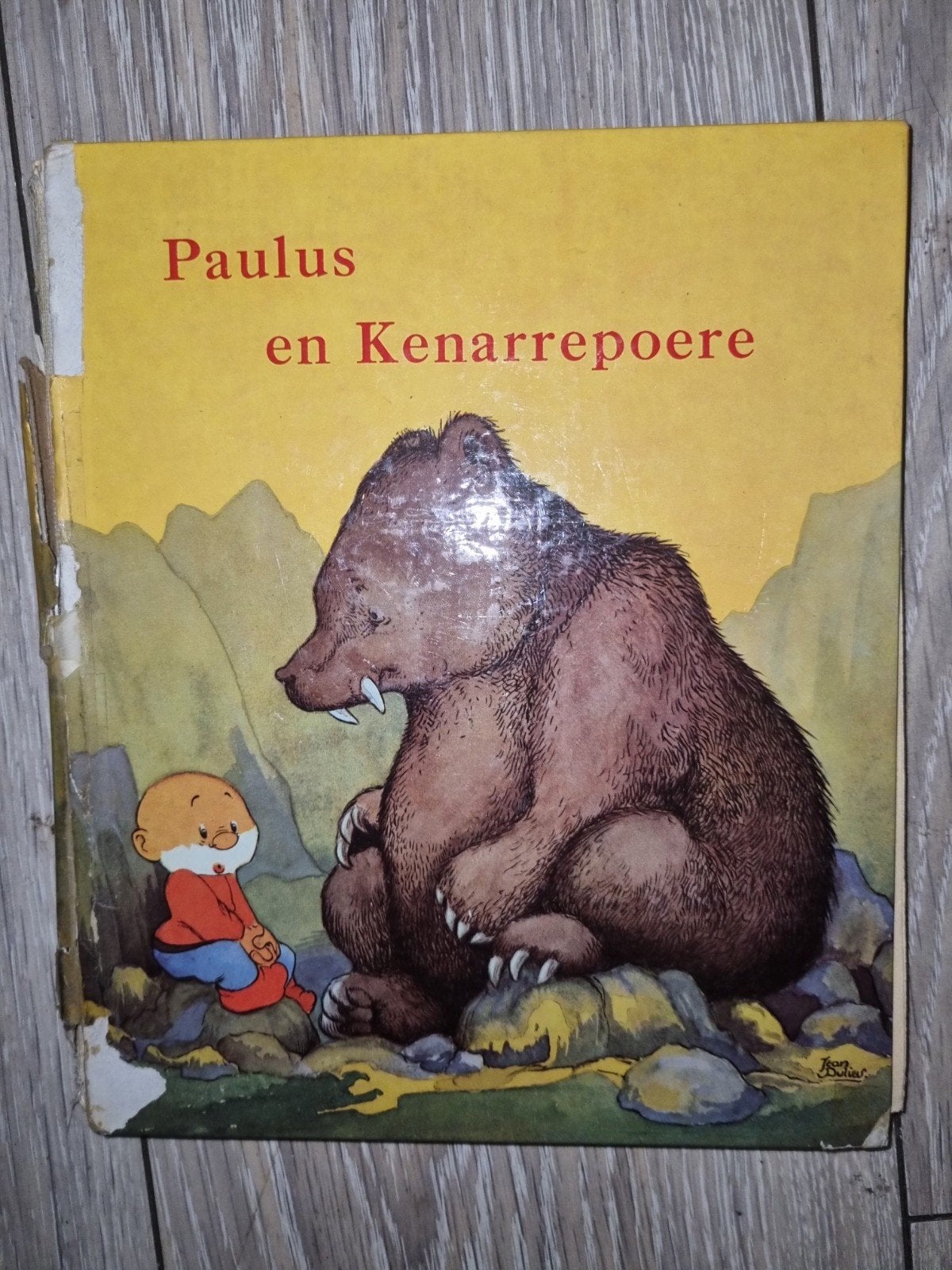 1e druk Paulus de Boskabouter en Kenarrepoere, Ophalen of Verzenden, Gelezen, Jean Dulieu