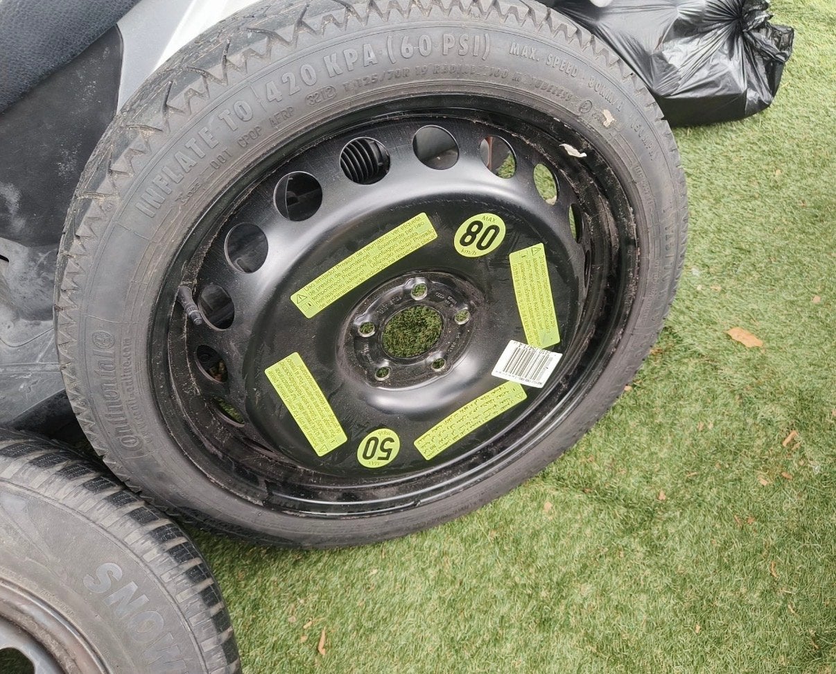 Continental thuiskomer T125/70 R18 - direct klaar voor gebru, Auto-onderdelen, Banden en Velgen, Ophalen, 18 inch, Gebruikt, Overige