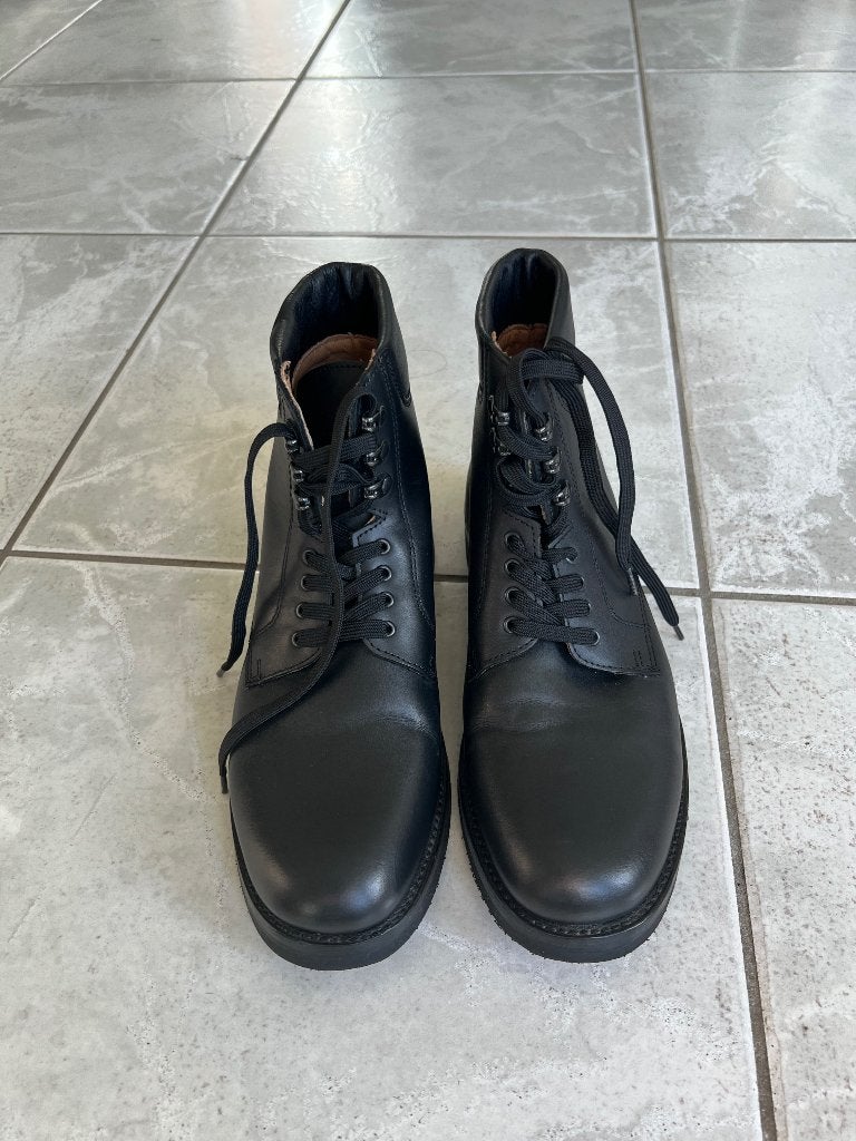 Nieuw/ Z.G.A.N. paar Jodphur laarsjes maat 270M. 43, Verzenden, Zwart, Defensie, Boots