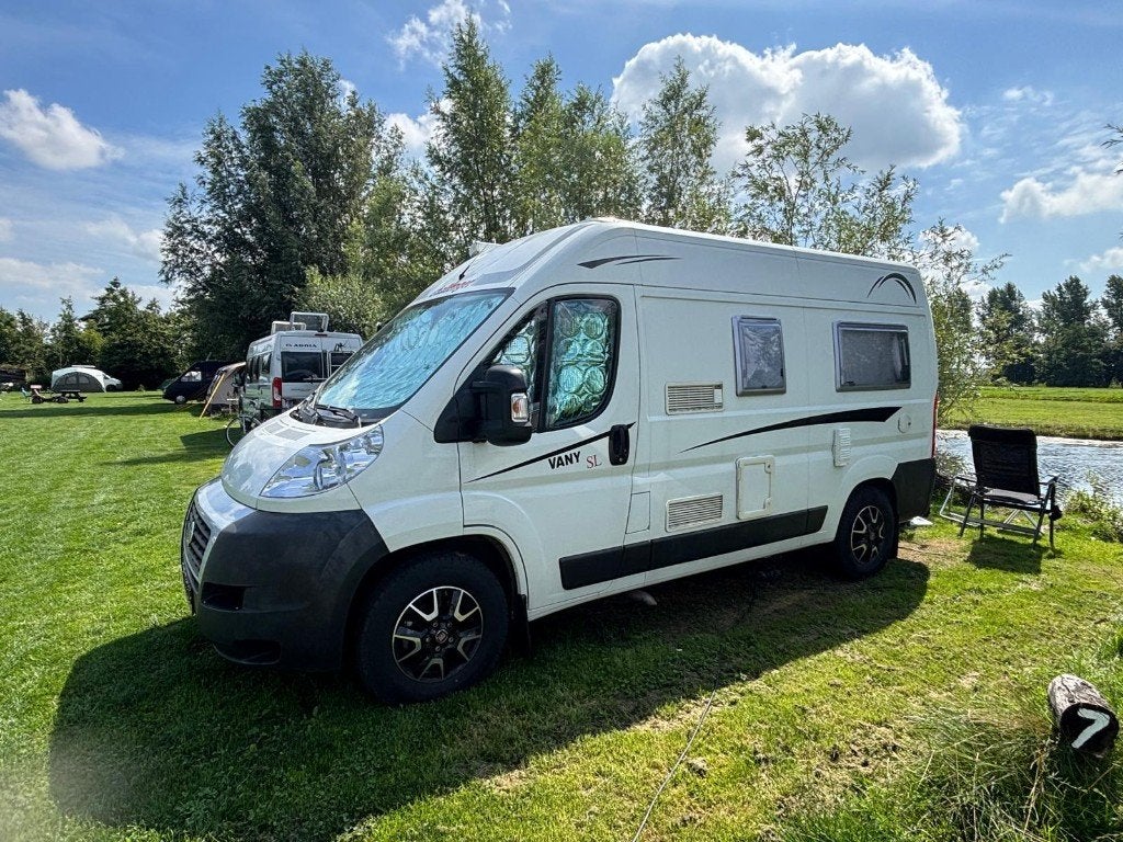 Super strakke, compacte Buscamper Trigano Vany SL 2007, Ophalen of Verzenden, Gebruikt
