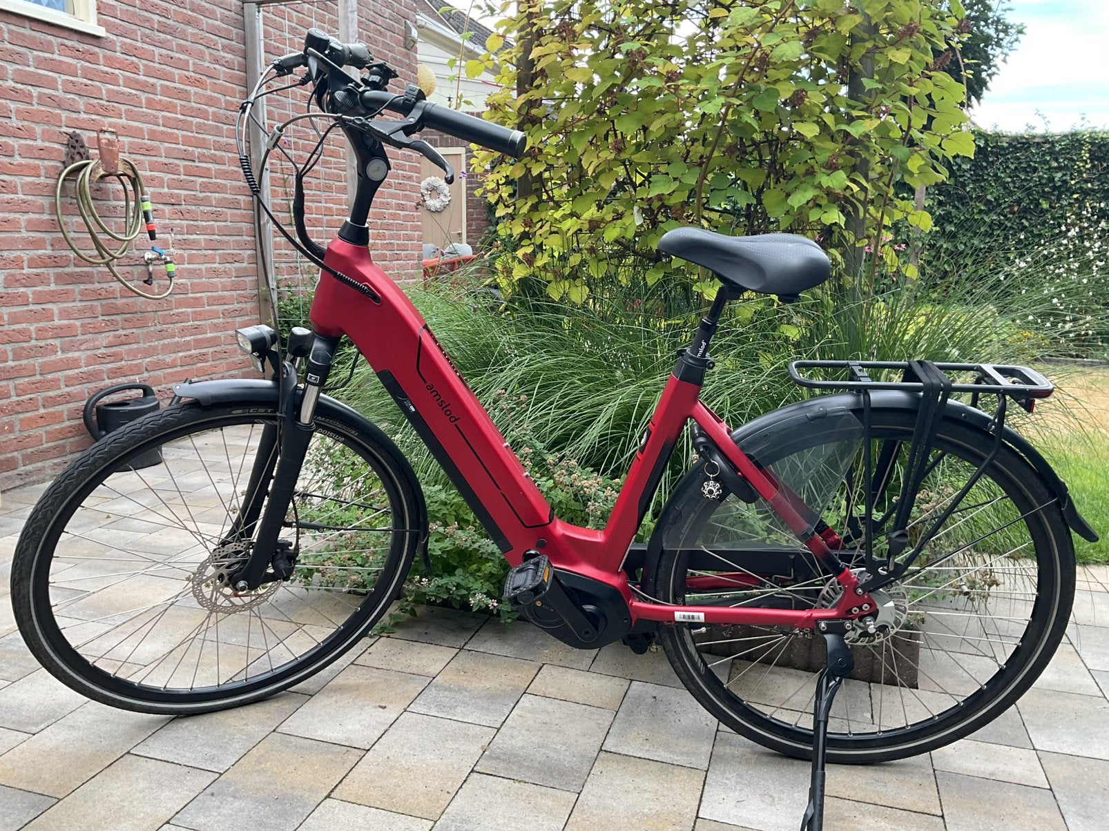 Amslod E bike type Milton met middenmotor 3.5 jaar oud, 51 tot 55 cm, Ophalen, Gebruikt, Overige merken
