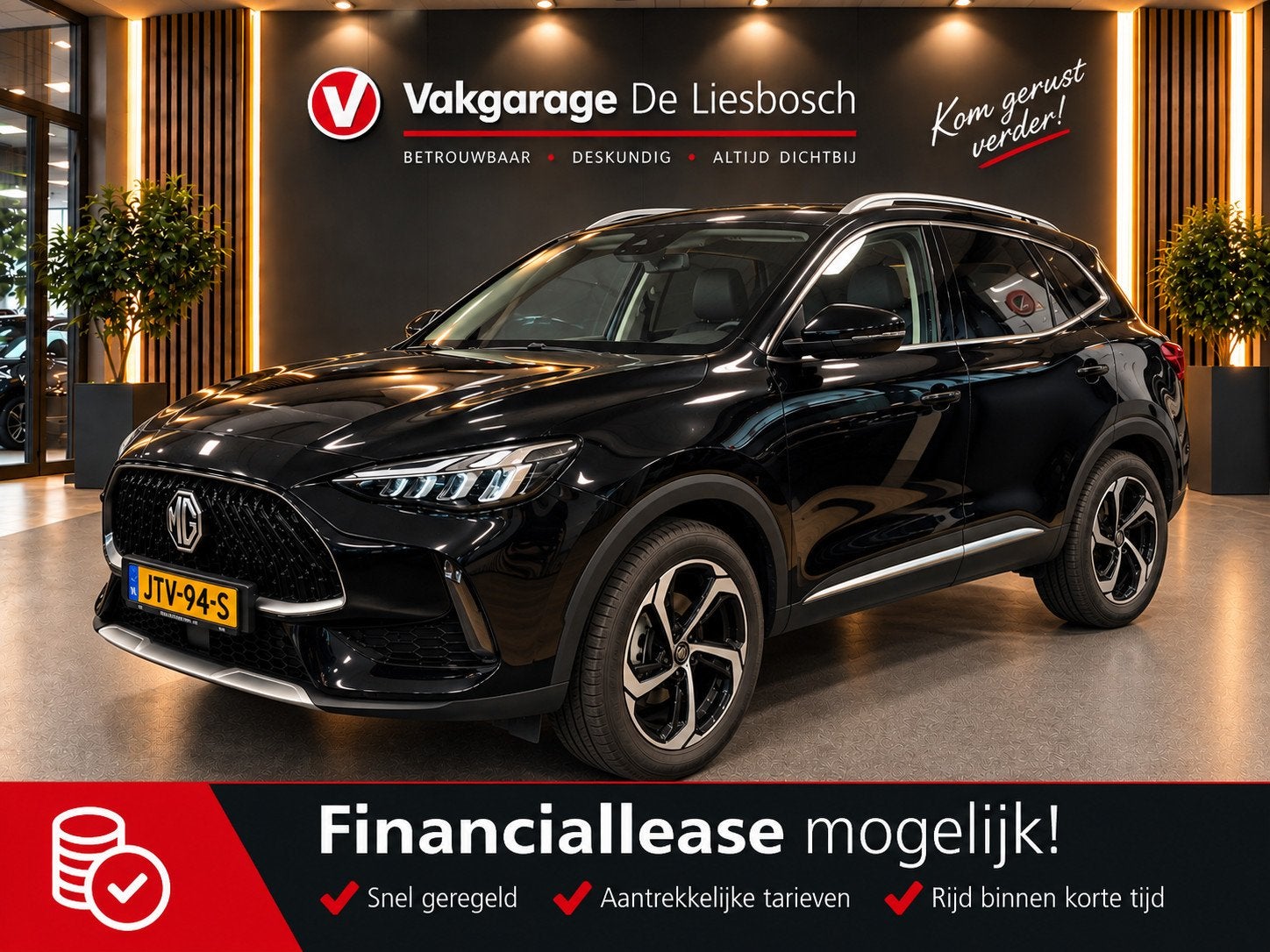 MG EHS 1.5 TGDI Luxury PHEV Facelift / automaat / 360camera, Auto's, 12 maanden, Gebruikt, 4 cilinders, Automatische klimaatregeling