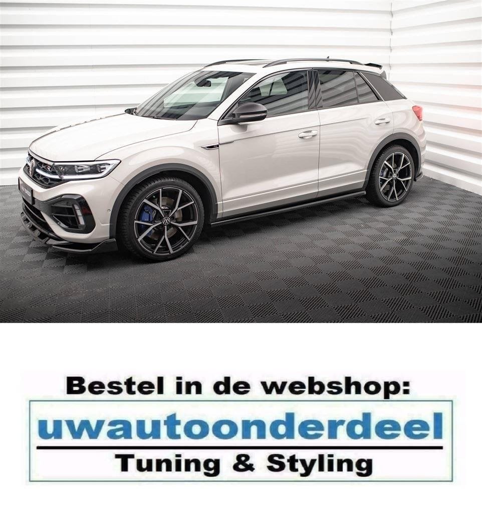 Maxton Design Spoiler Splitter Lip Geschikt voor VW T-Roc R