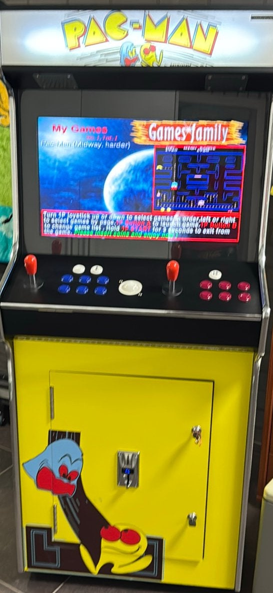26 LCD arcade PAC MAN met 3568 GAMES in nieuwstaat, 2 spelers, Ophalen, Zo goed als nieuw, Vanaf 3 jaar