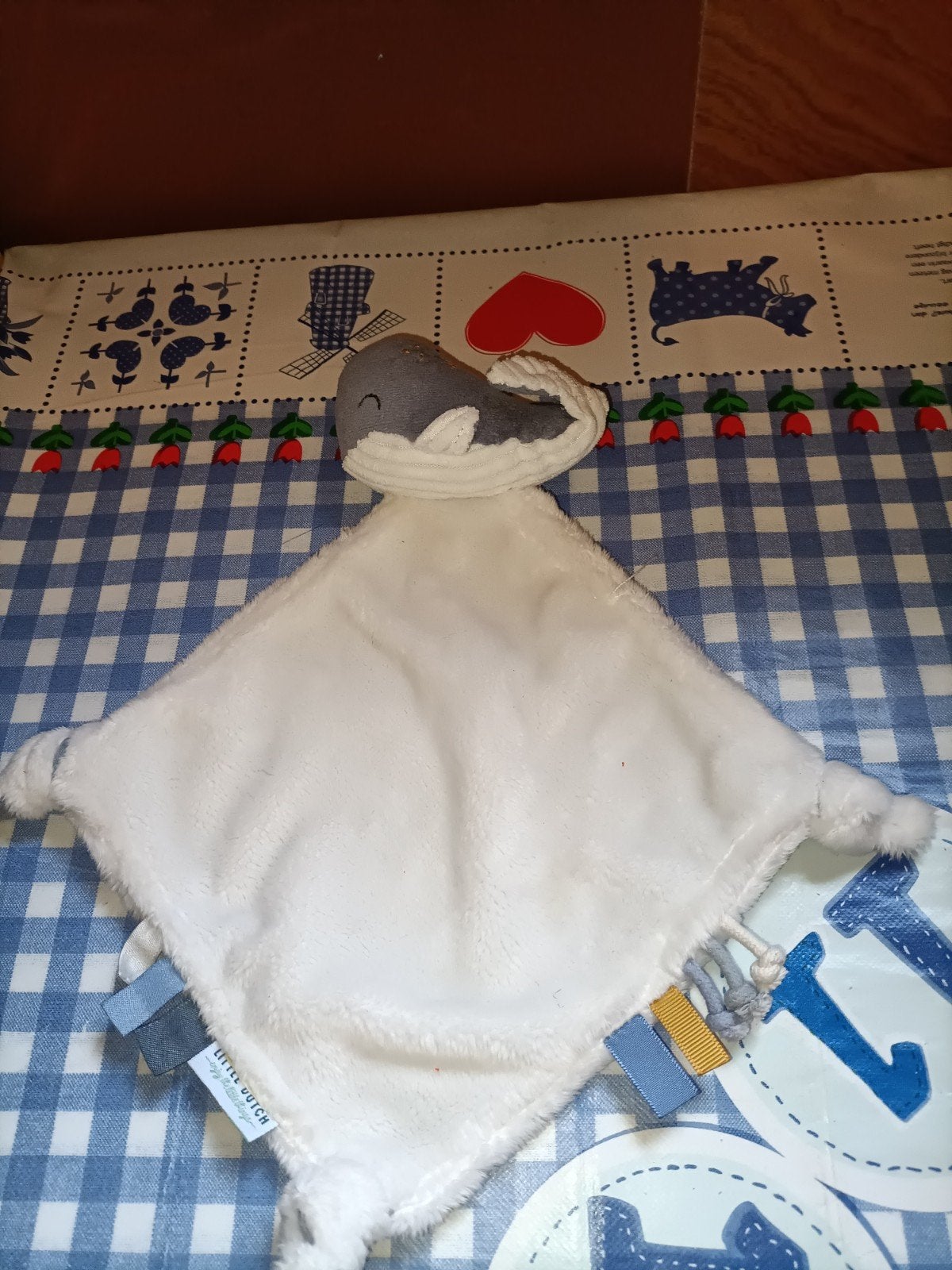 Little Dutch Walvis knuffeldoekje, Ophalen of Verzenden, Zo goed als nieuw, Overige typen