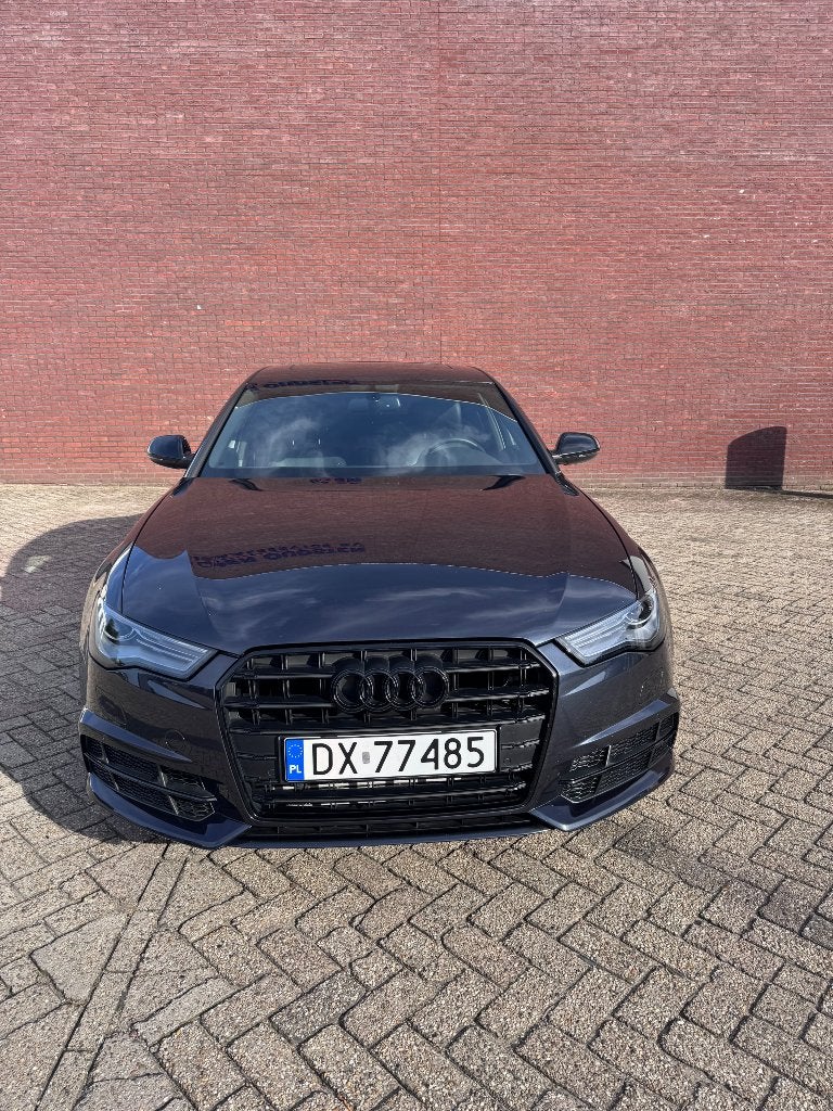 Audi A6 2.0 TFSI Quattro 252 PK S tronic 2018, Automaat, Zwart, 4 cilinders, Blauw