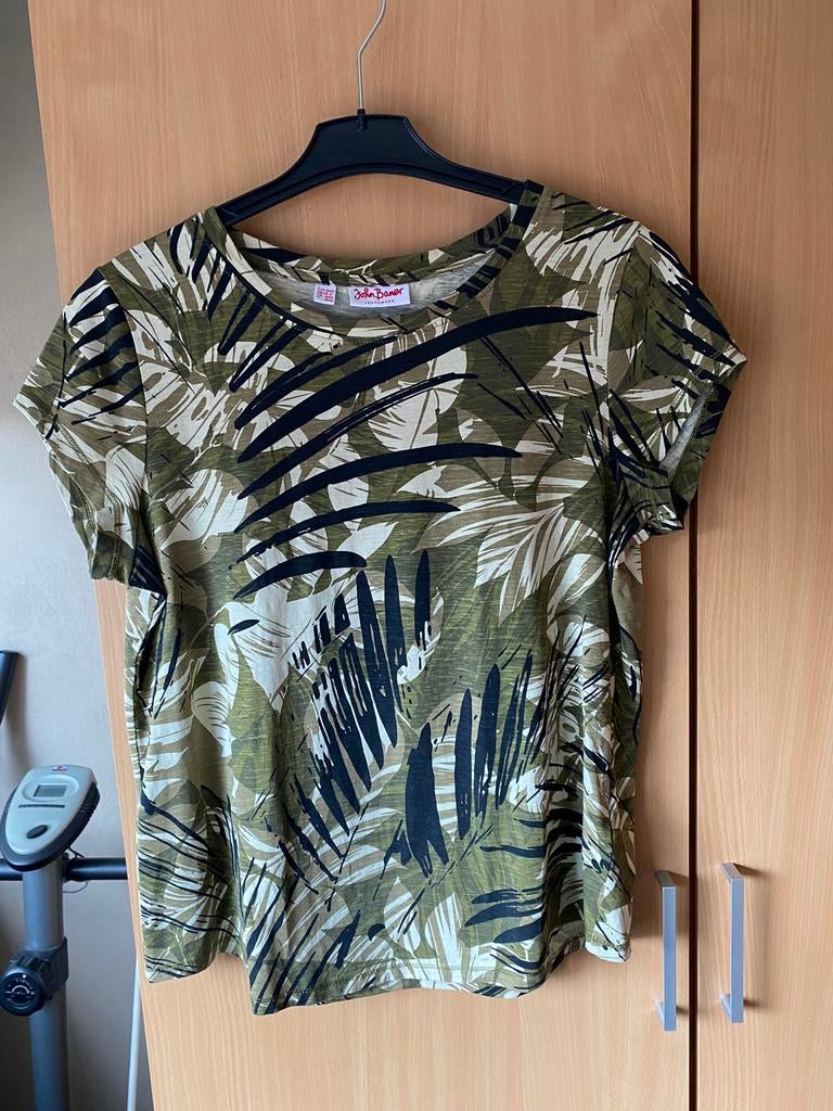 Tshirt - John Baner - 40/42 eur, Maat 38/40 (M), Ophalen of Verzenden, Zo goed als nieuw, Korte mouw