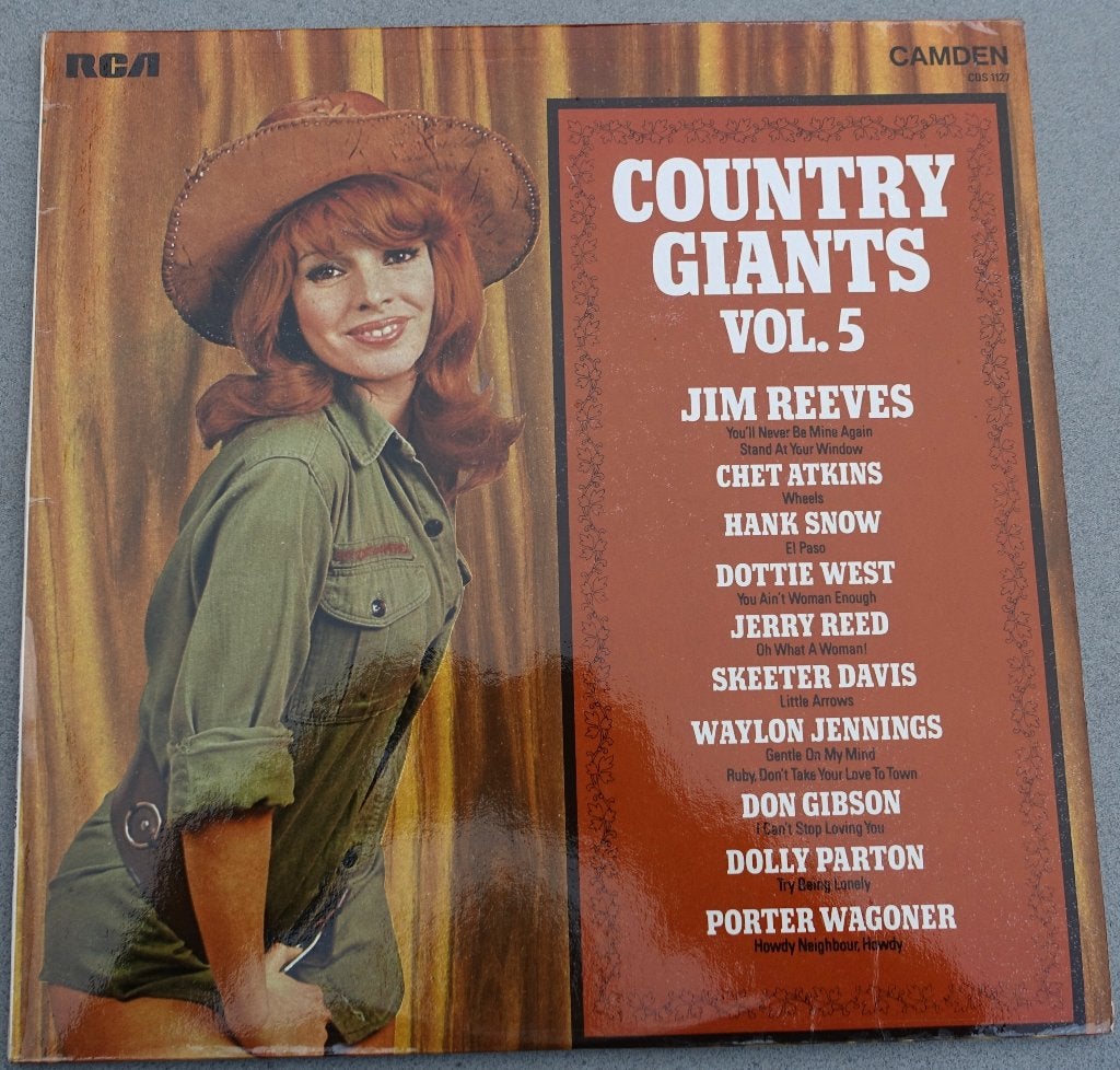 Country Giants Vol. 5 LP - Diverse Artiesten, LP, Zo goed als nieuw, 12 inch, Country