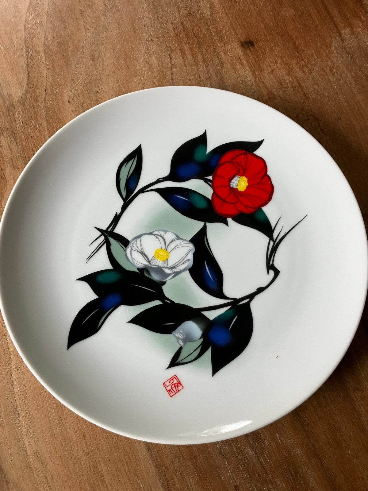 Shiseido Jubileum bord 1989 ( porselein), Ophalen of Verzenden, Zo goed als nieuw