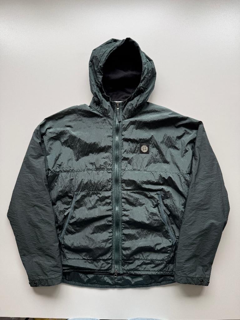 Stone Island Nylon metal Watro jas m, Kleding | Heren, Jassen | Zomer, Zo goed als nieuw, Maat 48/50 (M), Groen, Ophalen of Verzenden