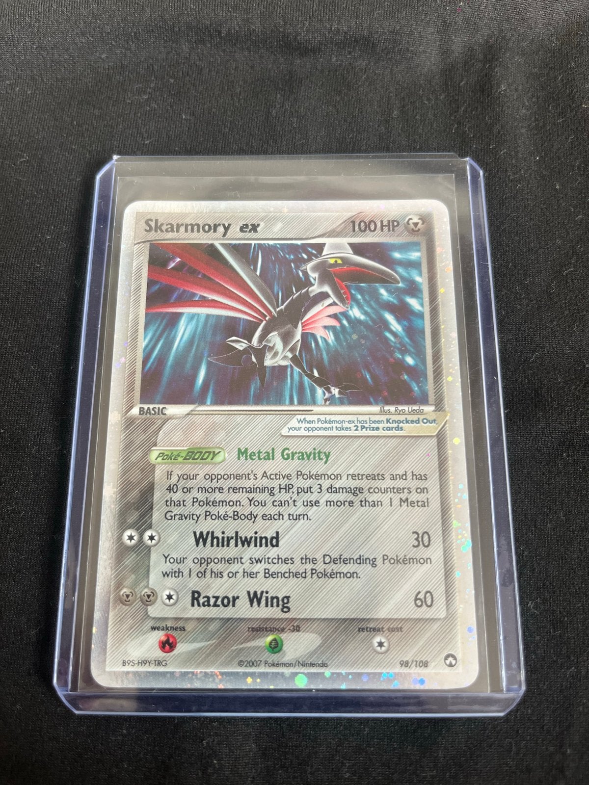 Skarmory ex 98/108, Hobby en Vrije tijd, Verzamelkaartspellen | Pokémon, Ophalen of Verzenden, Zo goed als nieuw, Losse kaart