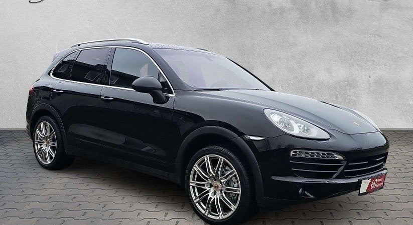 Perfecte Porsche Cayenne 4.8 S Tiptronic S 2011 Zwart, Auto's, Porsche, Automaat, Cayenne, Zwart, Geïmporteerd