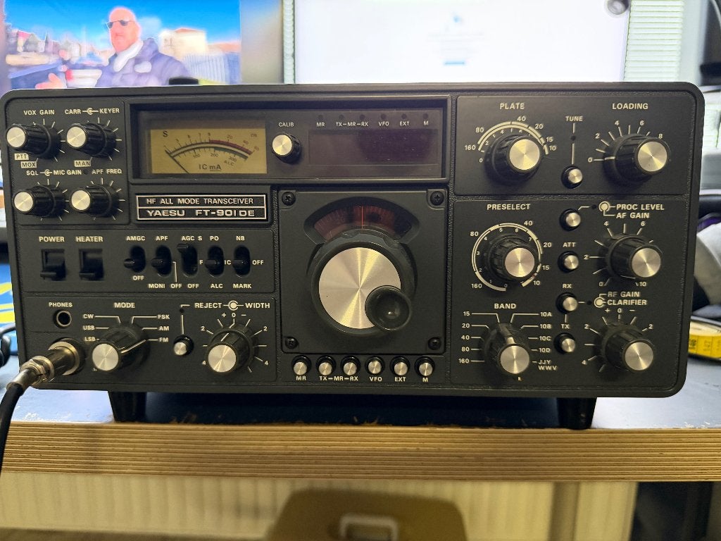 Yeasu FT-901 DE, Ophalen, Gebruikt, Zender en Ontvanger
