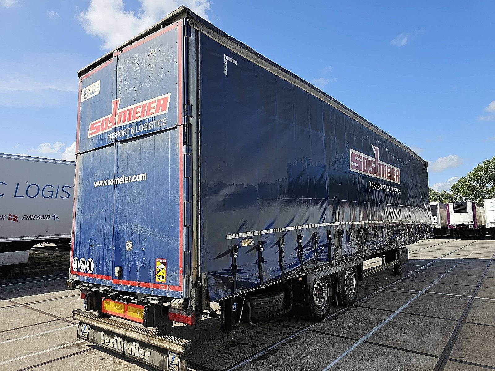LECI TRAILER, Auto's, Overige kleuren, Bedrijf, Aanhangers en Opleggers, Te koop