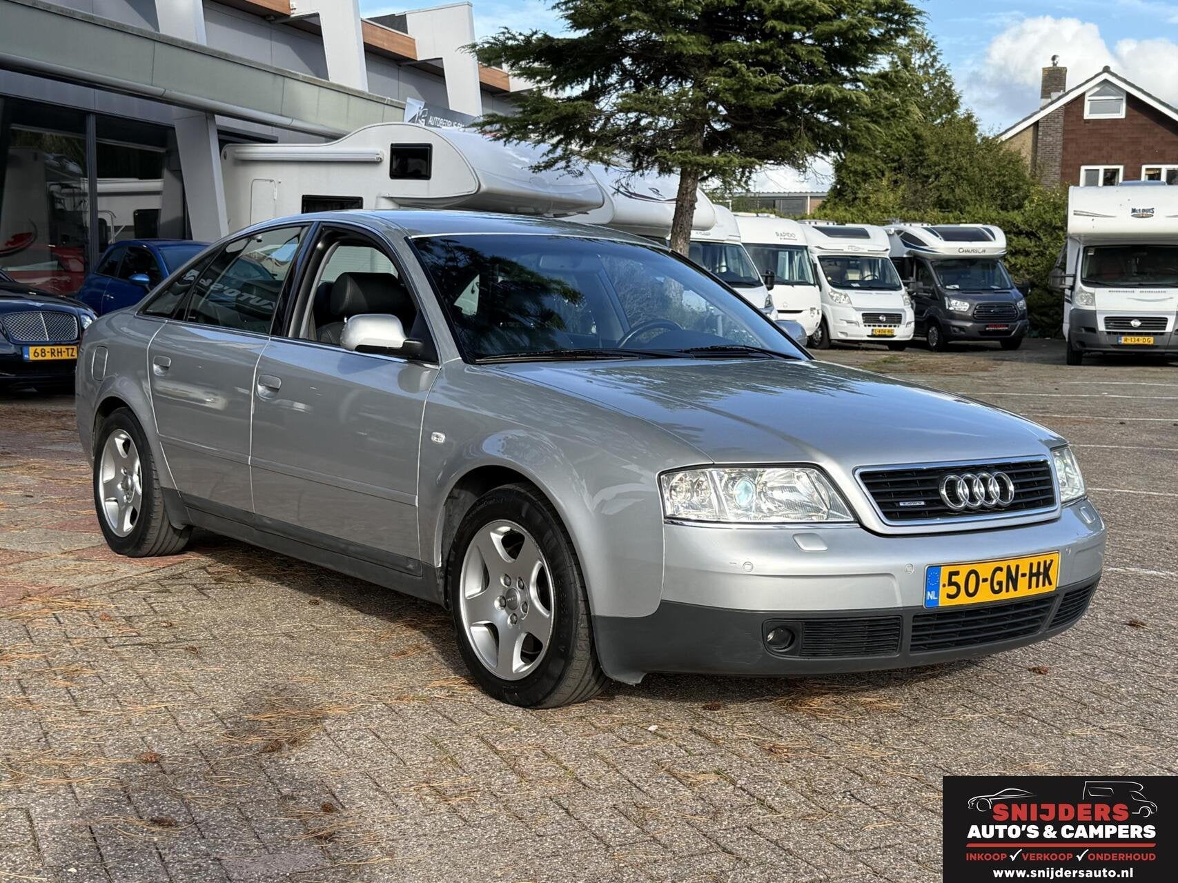Audi A6 Limousine 2.8 5V quattro Advance 1 eigenaar, Auto's, Automaat, Zwart, Bedrijf, Vierwielaandrijving