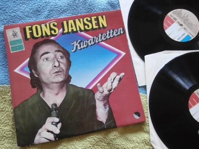 2-LP - Fons Jansen - Kwartetten., Ophalen of Verzenden, Zo goed als nieuw, 12 inch, Overige genres