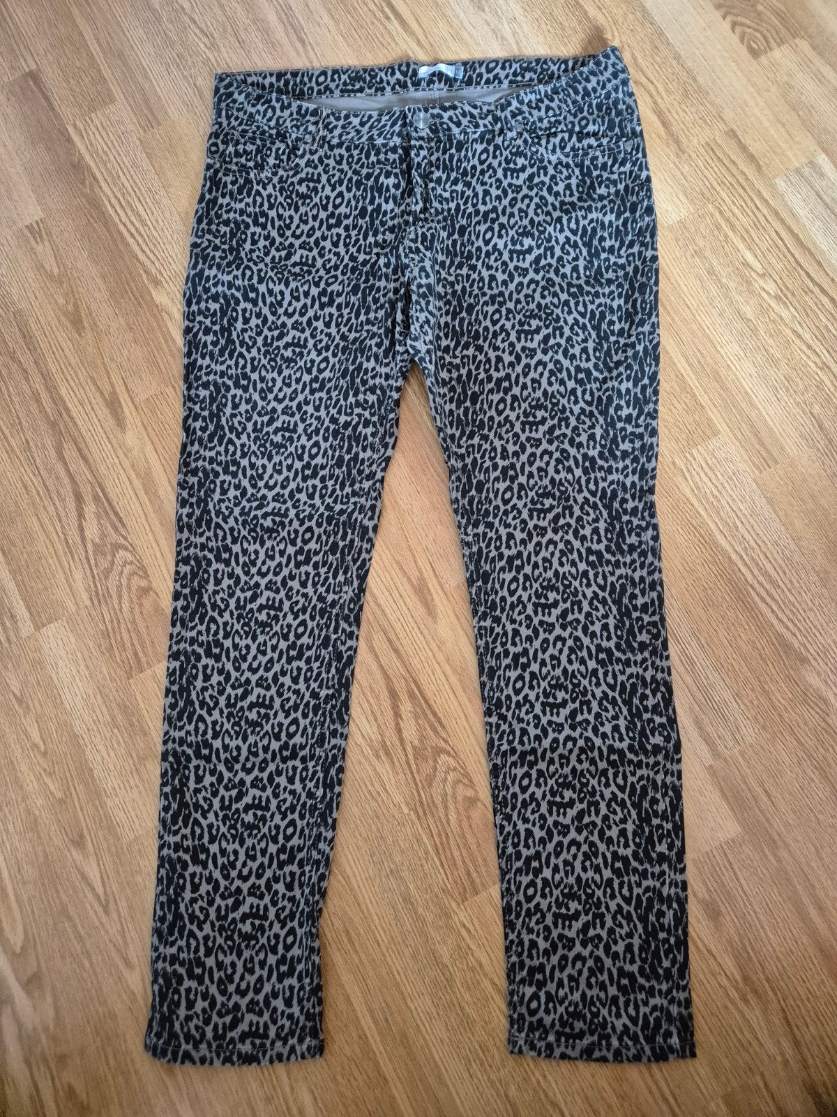 Grijze luipaardprint jeans True Spirit - maat XL, Kleding | Dames, Maat 46/48 (XL) of groter, Ophalen of Verzenden, True Spirit