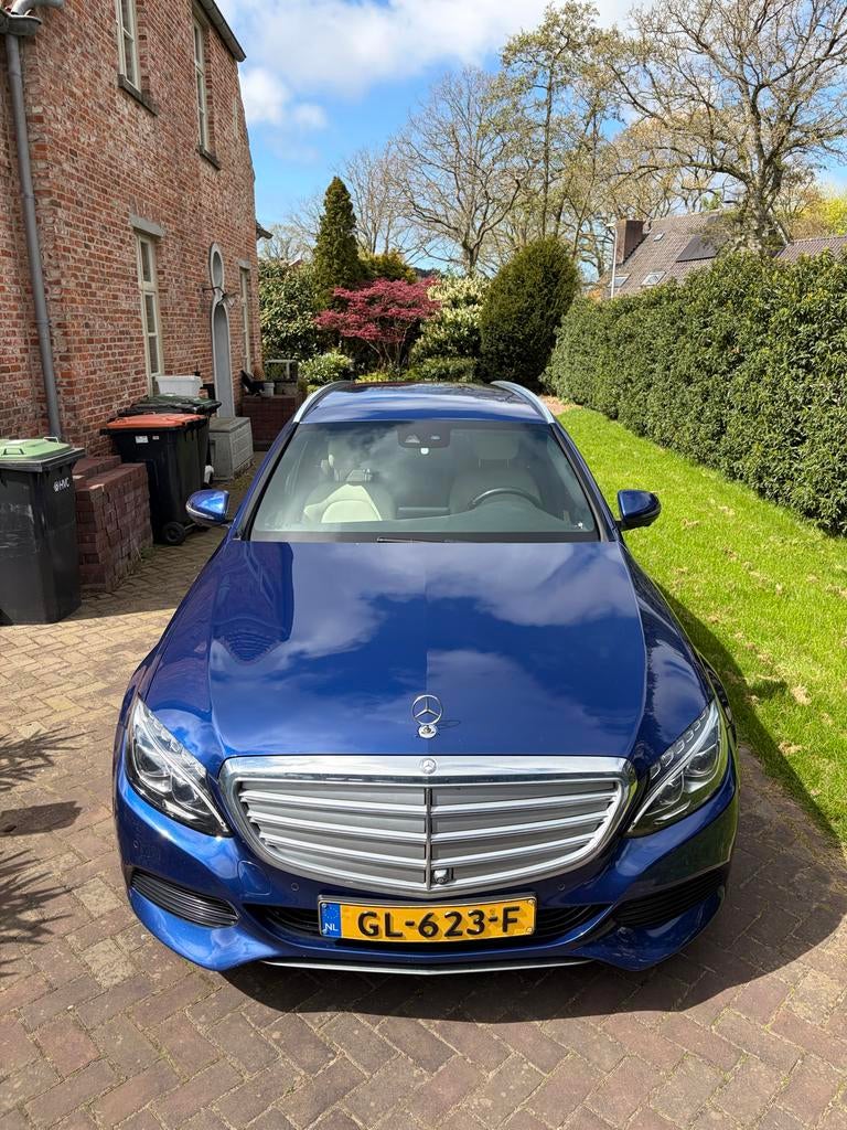Mercedes-Benz C-Klasse C350 e Plug-in Hybrid 279pk 7G-TRONIC, Auto's, Automaat, Achterwielaandrijving, Blauw, Stationwagon