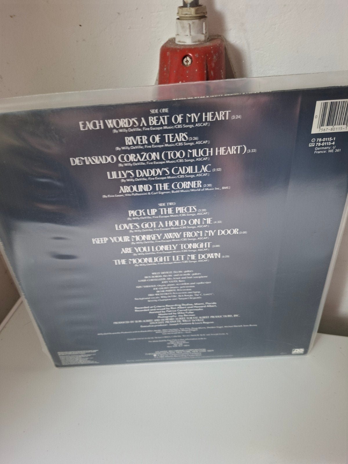 Mink DeVille - Where Angels Fear to Tread LP, LP, Gebruikt, Pop, Ophalen of Verzenden