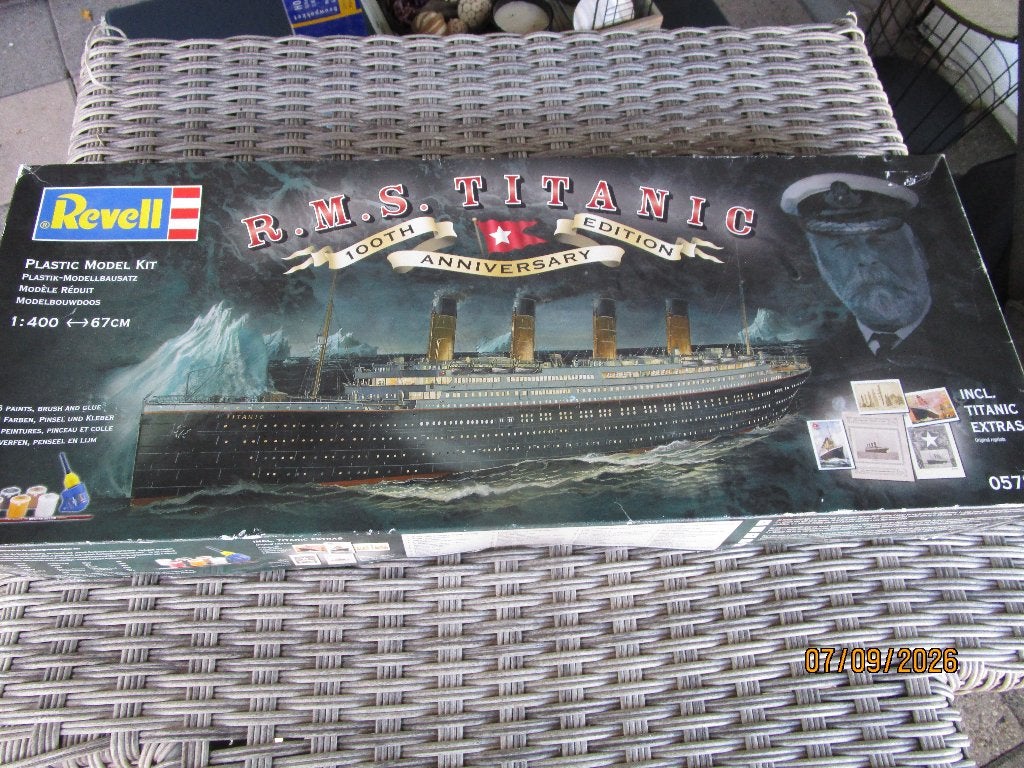 Bouwpakket Titanic, Hobby en Vrije tijd, Ophalen of Verzenden, Zo goed als nieuw, Revell
