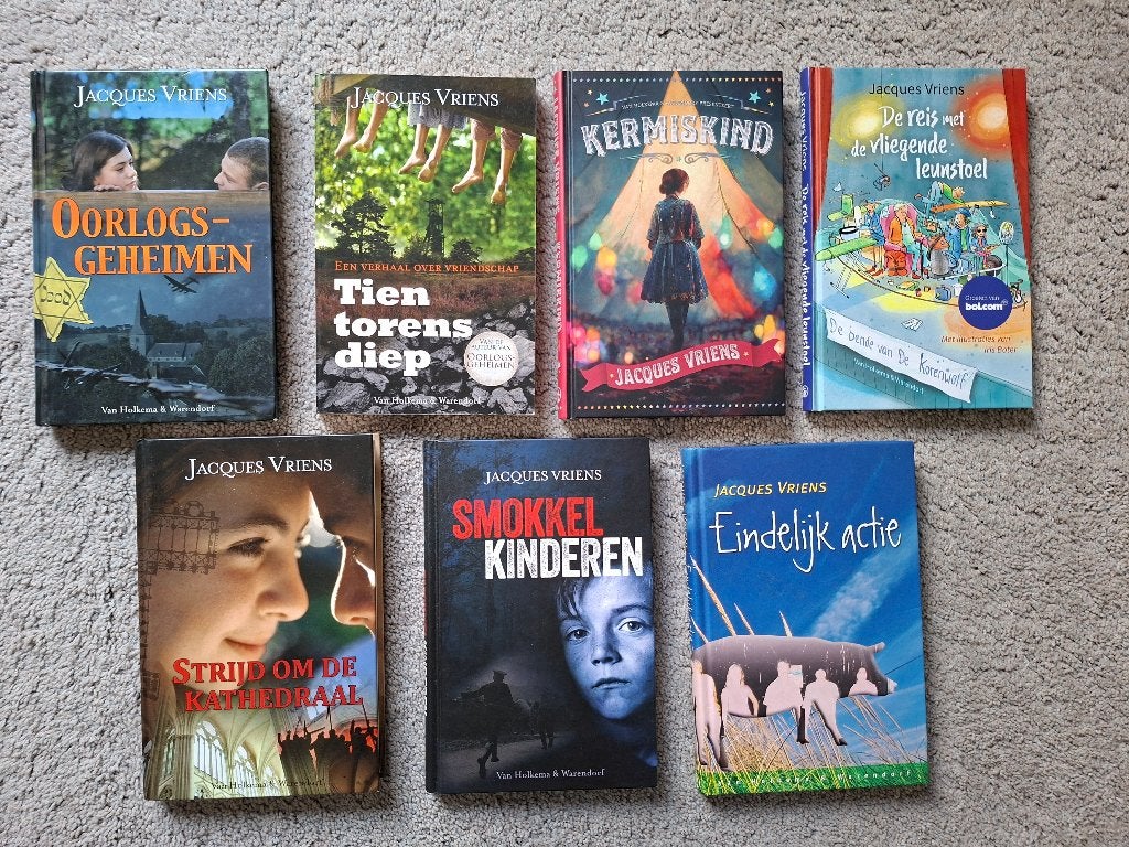 Jacques Vriens (7x), Verzenden, Zo goed als nieuw
