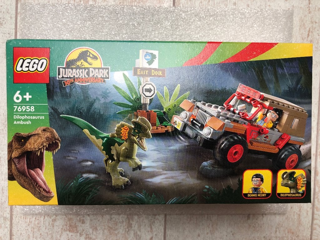 LEGO® Jurassic World 76958 - Dilophosaurus Ambush *Nieuw*, Jurassic World, Lego, Nieuw, Ophalen of Verzenden