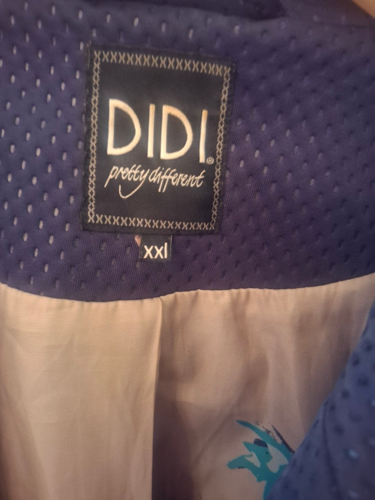 Didi tussen/zomer mantel XXL met unieke print, Ophalen of Verzenden, Zo goed als nieuw