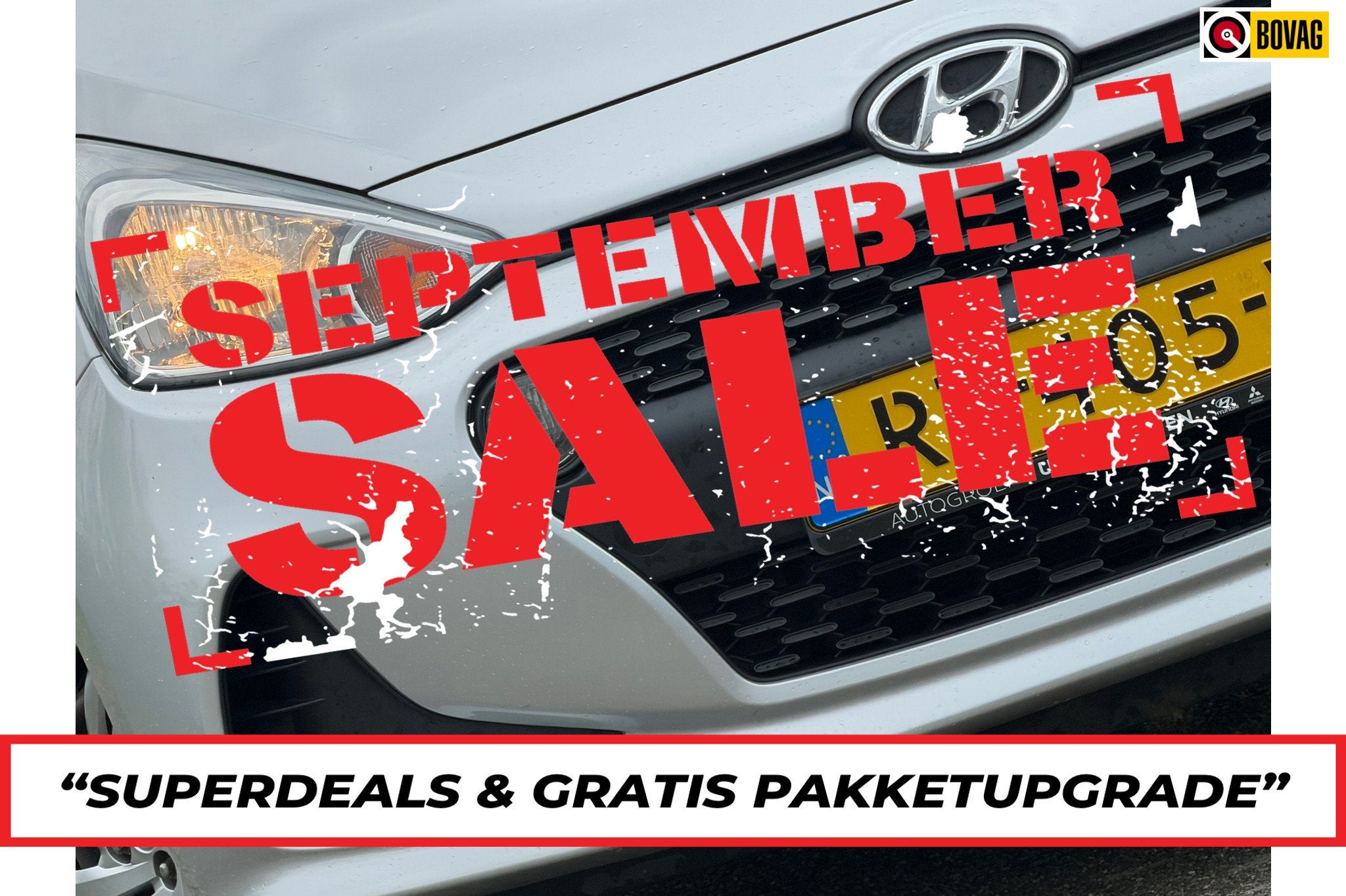 Hyundai I10 1.0i Comfort - Sleek Silver - Airco/Cruise/Trekh, Voorwielaandrijving, Stof, Gebruikt, 4 stoelen
