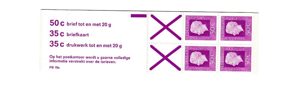 PB. 18 a, Postzegels en Munten, Postzegels | Nederland, Ophalen of Verzenden, Postfris