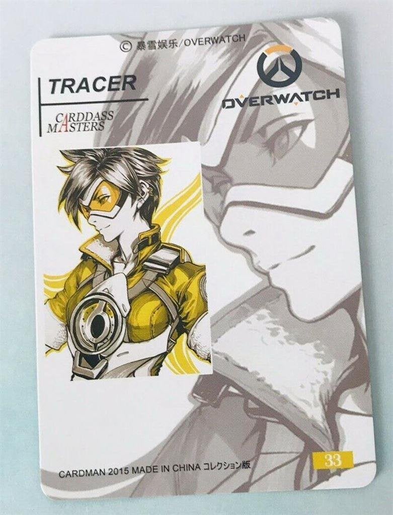 TRACER Overwatch Collectors Foil Holo Card, Verzenden, Kuifje, Nieuw, Beeldje of Figuurtje