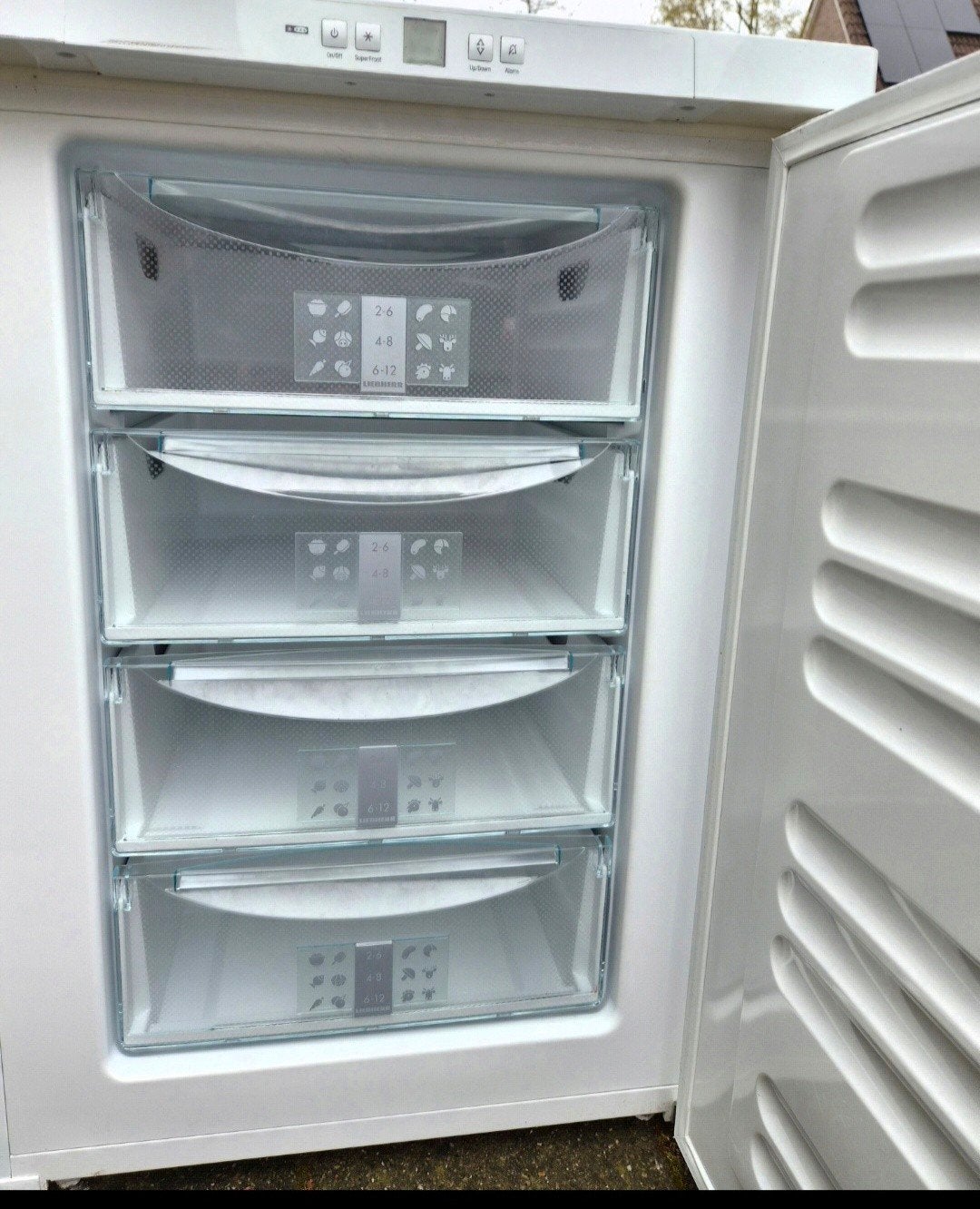 vriezer liebherr tafelmodel 4 laden, Gebruikt, Energieklasse A of zuiniger, Ophalen, Vrieskast