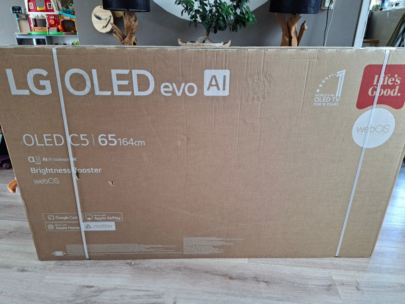 LG C5  Evo 65 inch Oled tv (nieuw & sealed in the box ), Ophalen, Nieuw, 100 cm of meer, 4k (UHD)