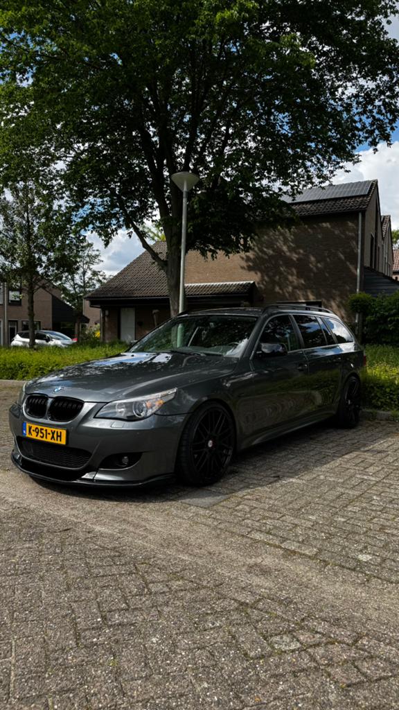BMW E61 530XI M-Pakket 2005, Auto's, BMW, Automaat, 1675 kg, 2996 cc, Leder
