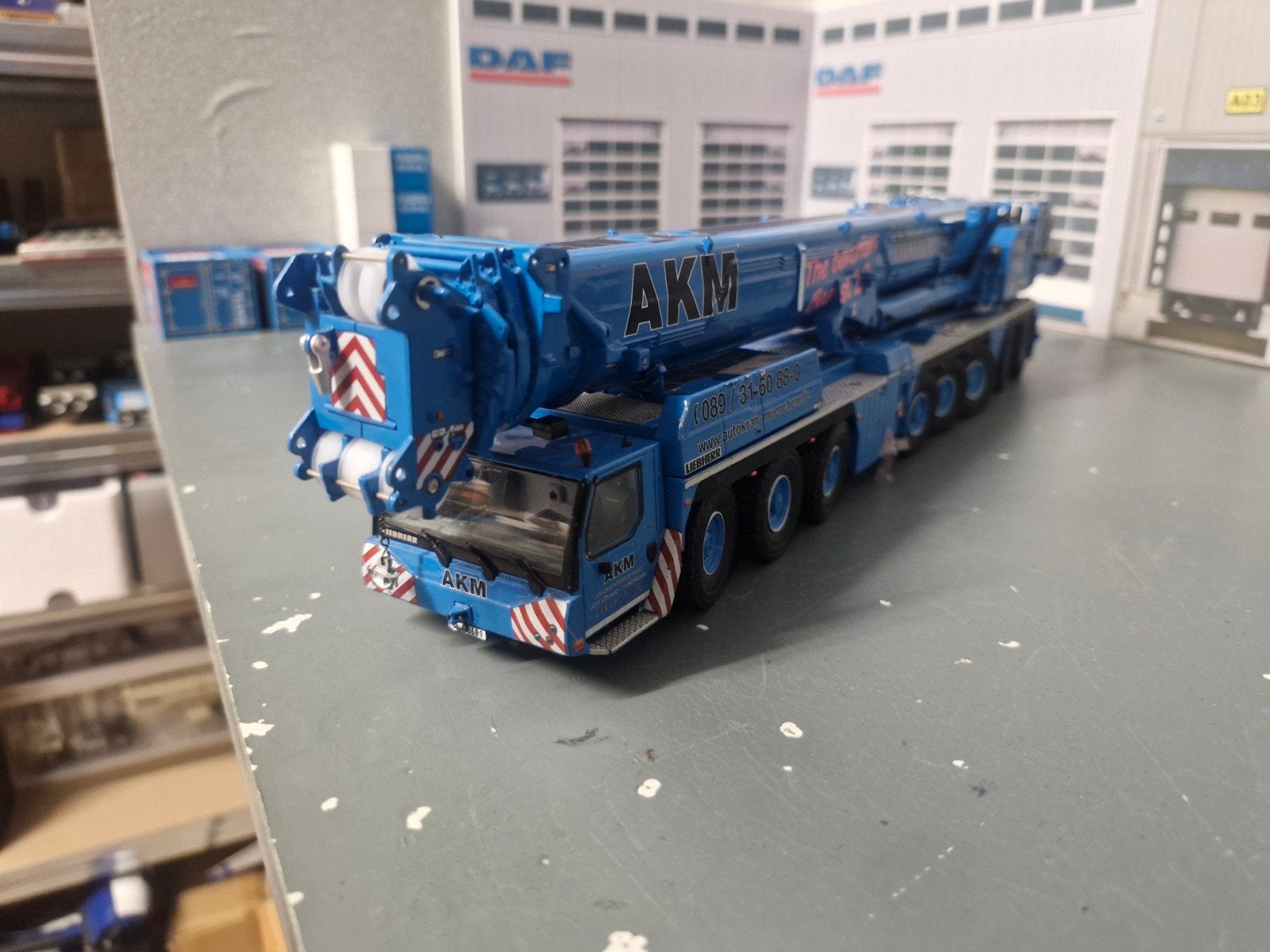liebherr ltm 1650-8.1 wsi A.K.M., Ophalen of Verzenden, Zo goed als nieuw, Hijskraan, Tractor of Landbouw, Wsi