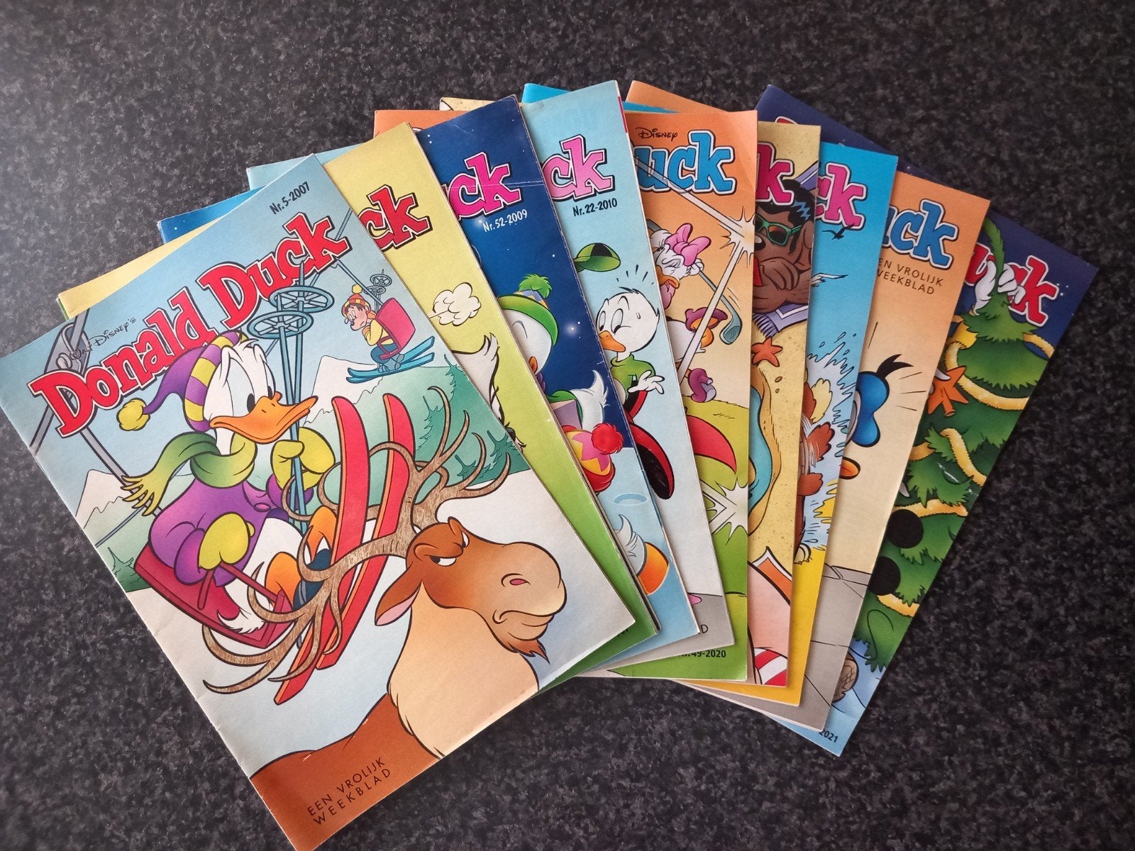 Donald Duck (10 stuks), Boeken, Strips | Comics, Meerdere comics, Ophalen, Gelezen, Europa