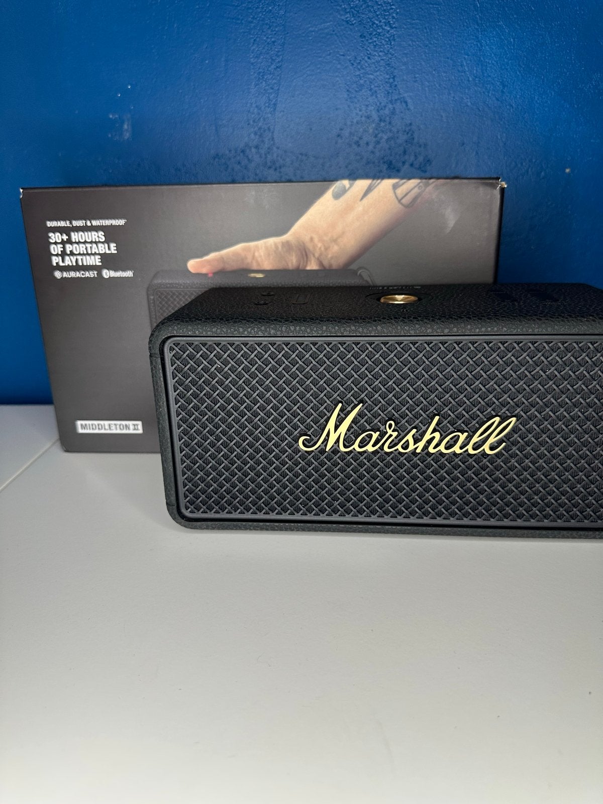 Marshall Middleton 2, Audio, Tv en Foto, Luidsprekers, Zo goed als nieuw, Draagbare speaker, Bluetooth, Ophalen