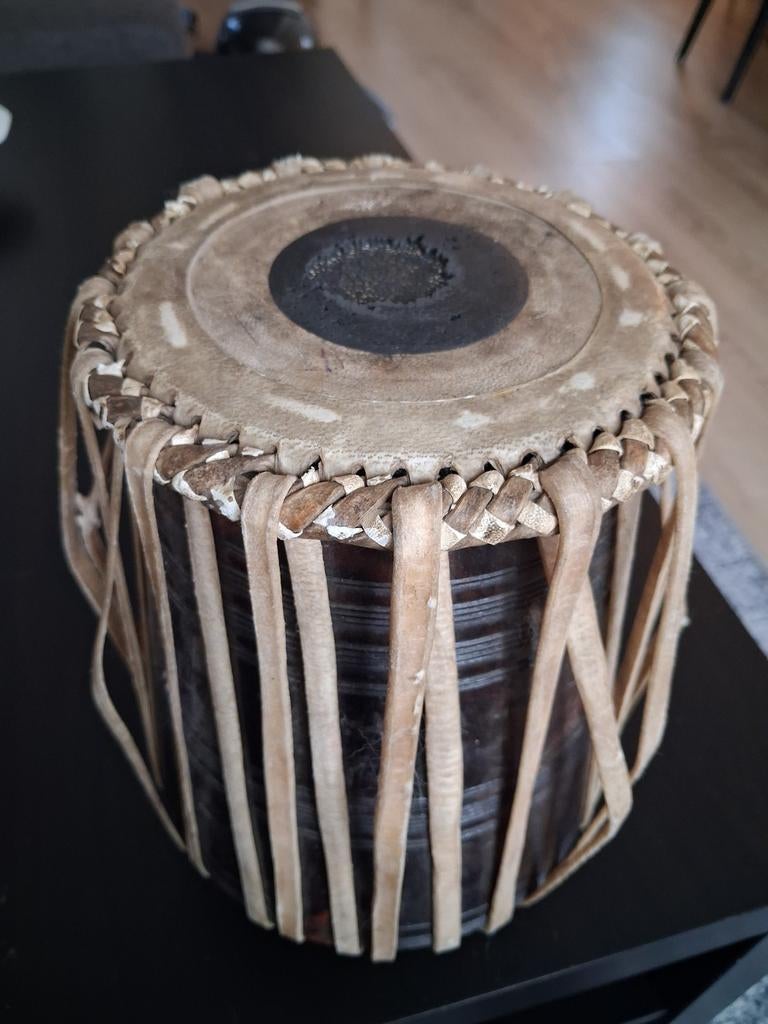 Traditionele Indiase Tabla Trommel (dayan) klinkt mooi!, Ophalen of Verzenden, Zo goed als nieuw, Overige merken