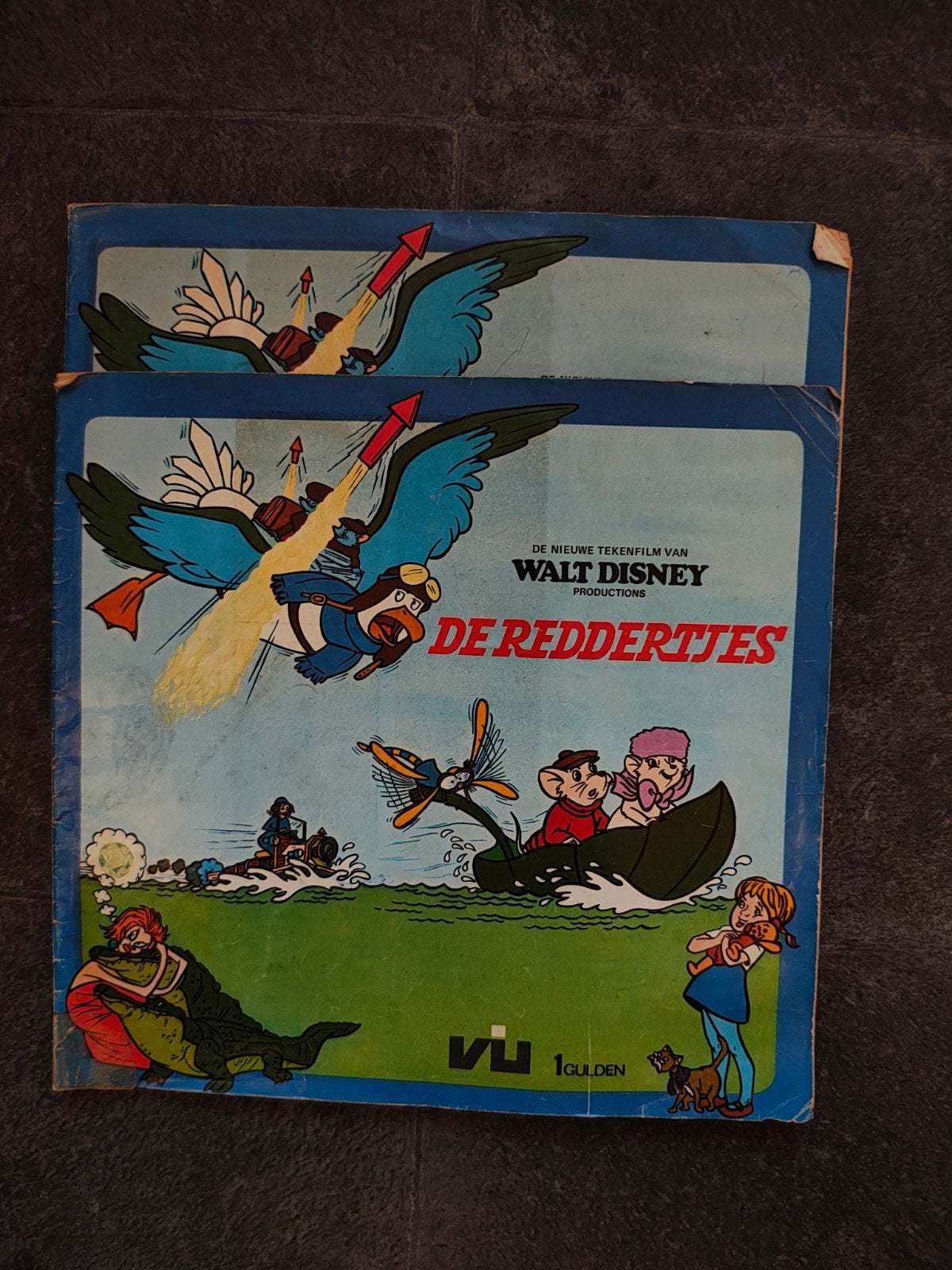 De Reddertjes - Disney Stickerboek (onvolledig), Verzenden, Gebruikt