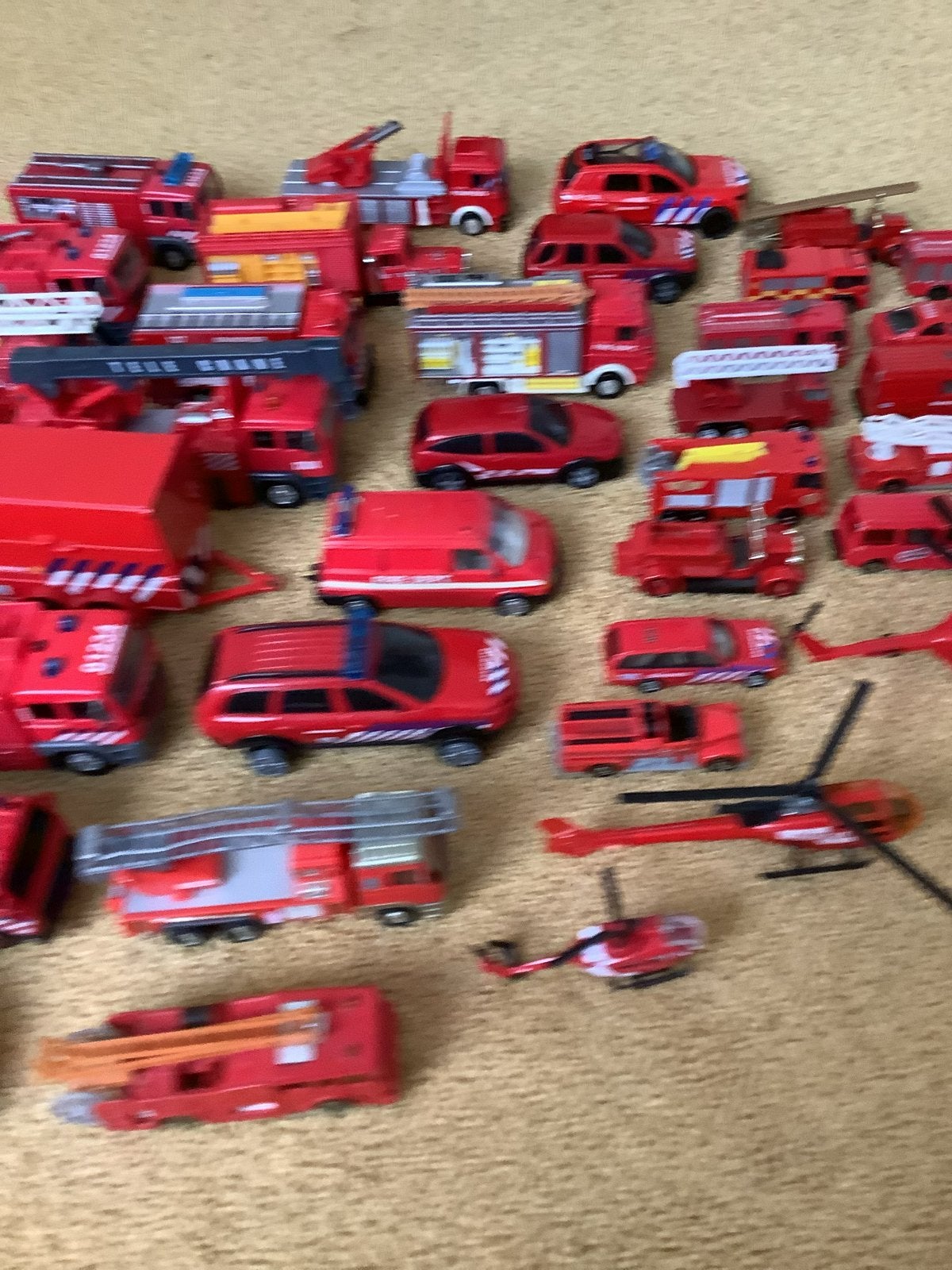 Grote collectie brandweerauto's en -voertuigen, Ophalen of Verzenden, Gebruikt, Jongen of Meisje