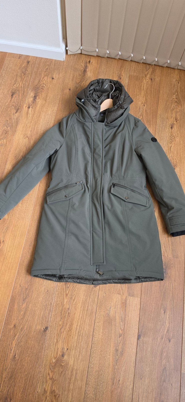 Reset Parka halflang, maat 42 - Zo goed als nieuw, Maat 42/44 (L), Ophalen of Verzenden, Zo goed als nieuw, Groen