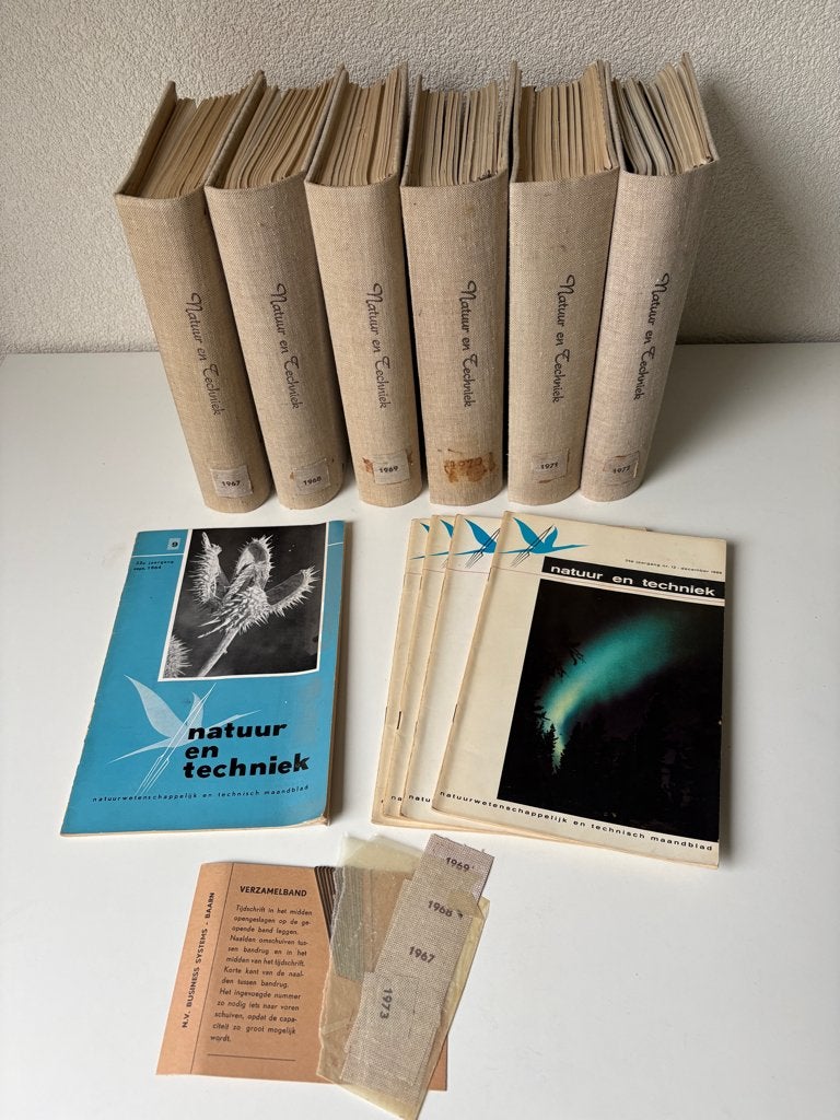Tijdschriften Natuur en techniek (1964-1972), Boeken, Gelezen, Ophalen of Verzenden, Overige onderwerpen, Diverse Auteurs