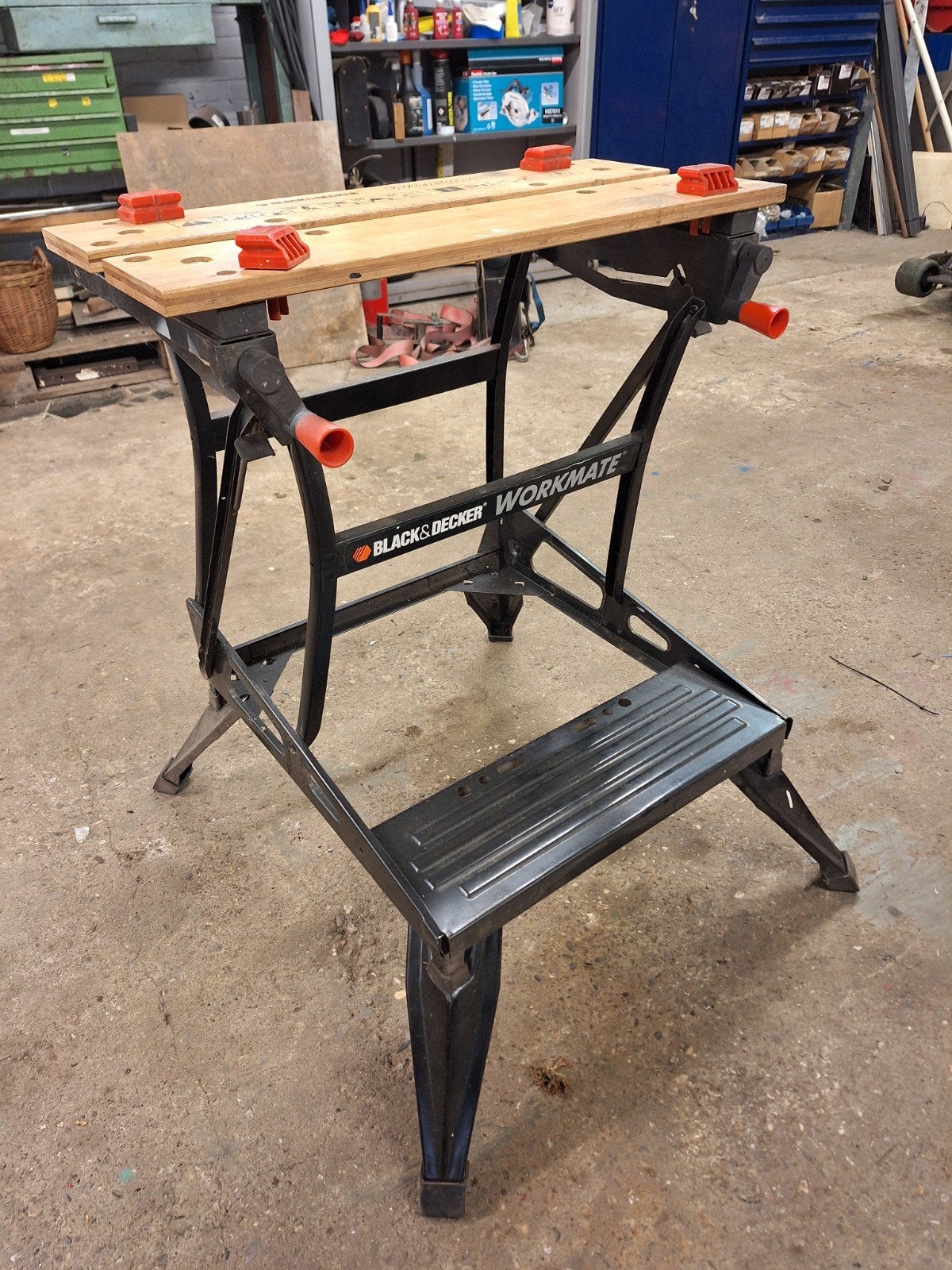 Black & Decker Workmate werkbank - inklapbaar, Ophalen, Gebruikt, Minder dan 70 cm, Bankschroef
