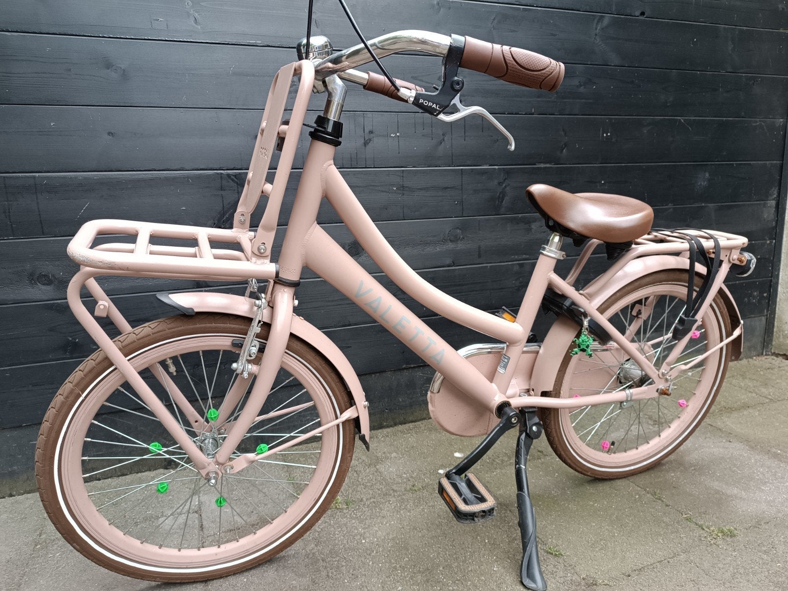 Popal Valletta kinderfiets 20 inch - Zo goed als nieuw, Ophalen, Terugtraprem, 16 tot 20 inch, Zo goed als nieuw
