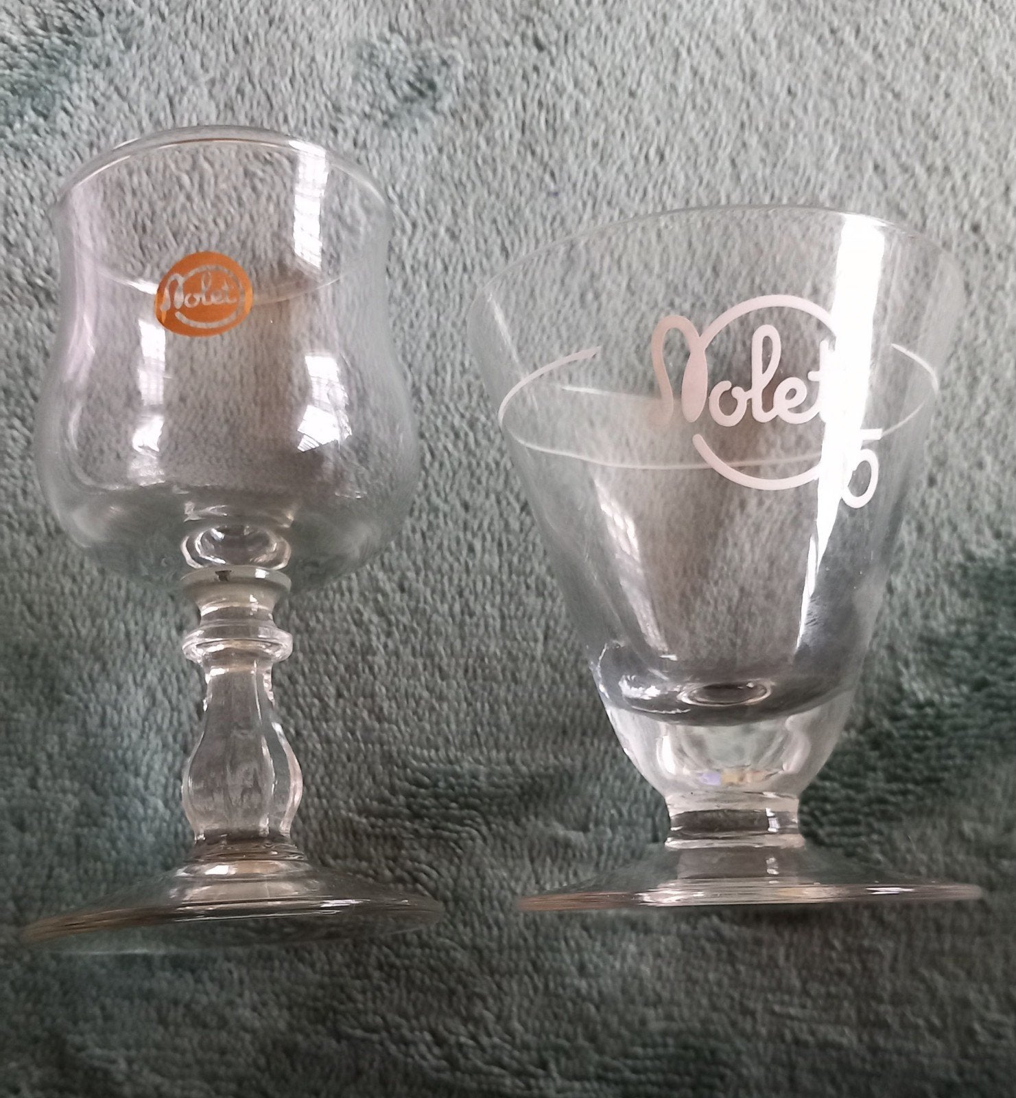 Unieke Vintage Set Van Nolet Jenever '70 / '80 Glaasjes, Verzamelen, Ophalen of Verzenden, Zo goed als nieuw, Gebruiksvoorwerp