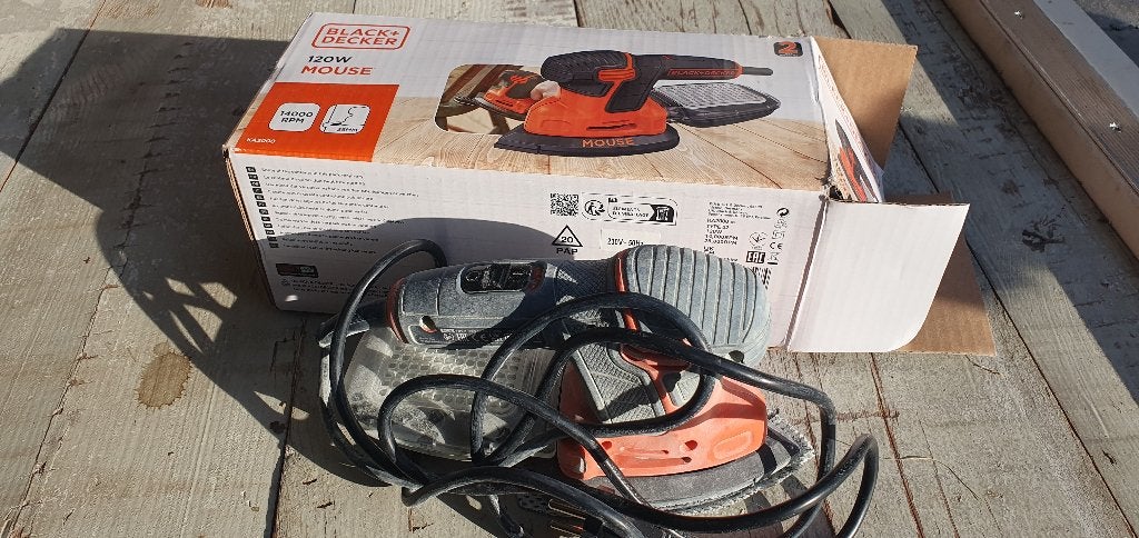 Schuurmachine, Doe-het-zelf en Verbouw, Ophalen, Gebruikt, Minder dan 600 watt, Vlakschuurmachine