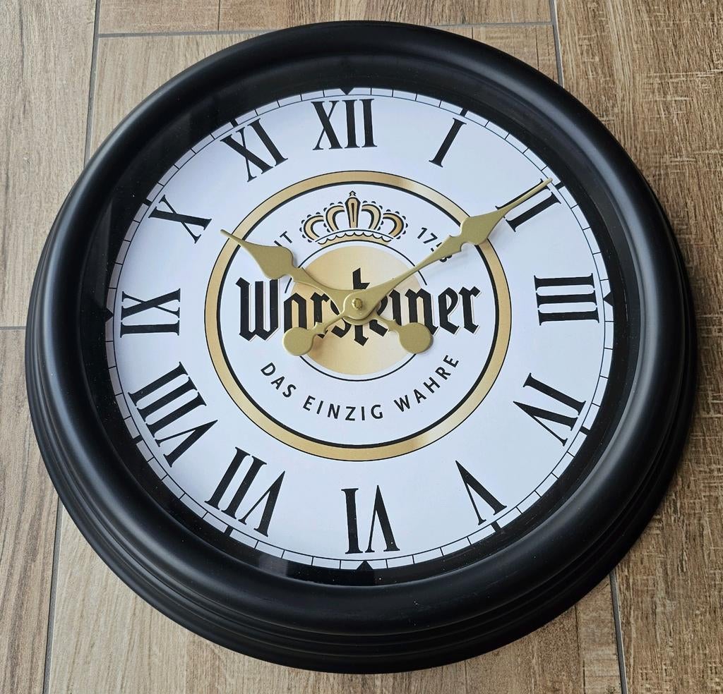 Mooie WARSTEINER wandklok met brede rand Ø38CM, Ophalen of Verzenden, Nieuw, Overige typen, Overige merken