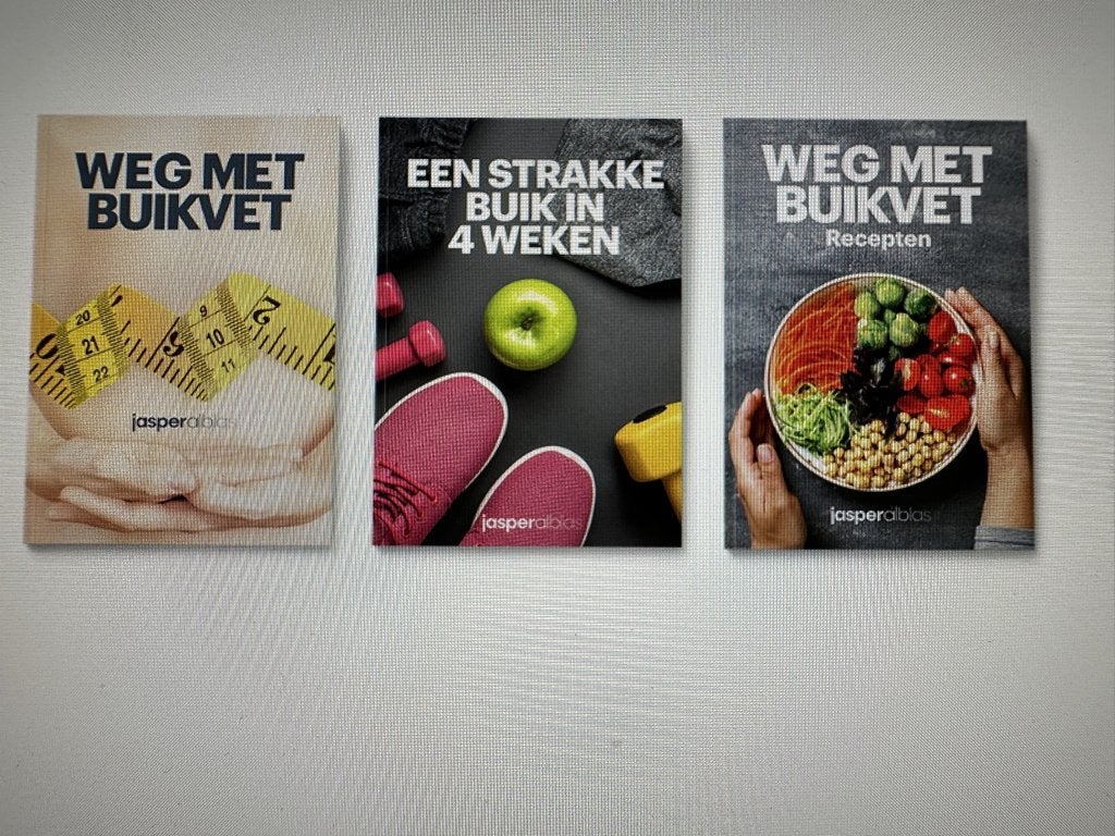 Weg met buikvet - Jasper Alblas, Jasper Alblas, Dieet en Voeding, Nieuw, Ophalen of Verzenden