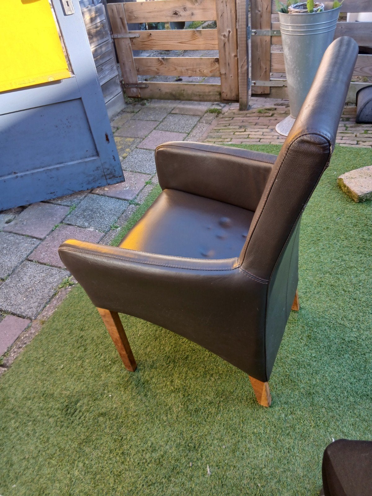 eetkamer stoelen 4 x, Ophalen, Zo goed als nieuw, Minder dan 75 cm, 50 tot 75 cm