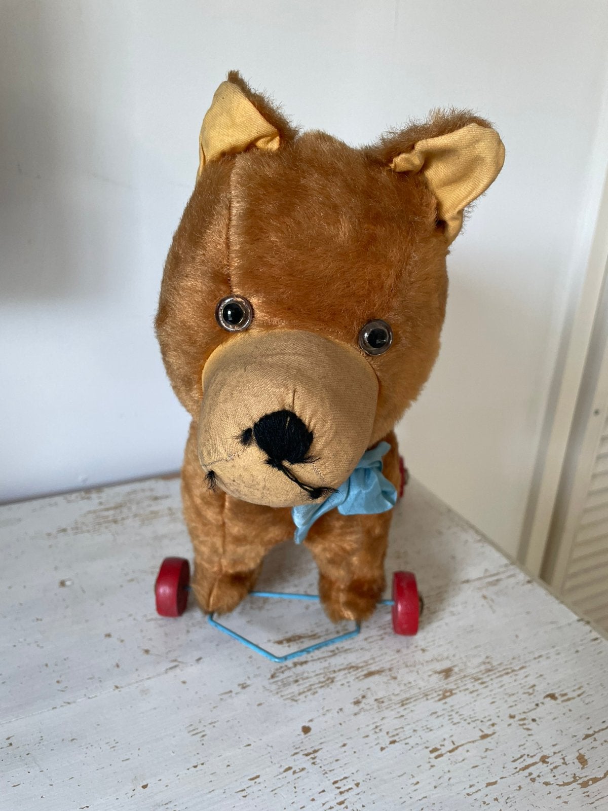 Oud hondje op wieltjes, Ophalen of Verzenden