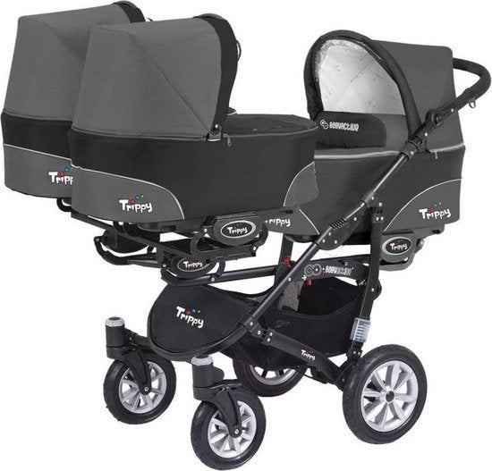 Trippy kinderwagen voor 1, 2 of 3 kinderen incl veel extras!, Ophalen, Zo goed als nieuw, Kinderwagen of Buggy
